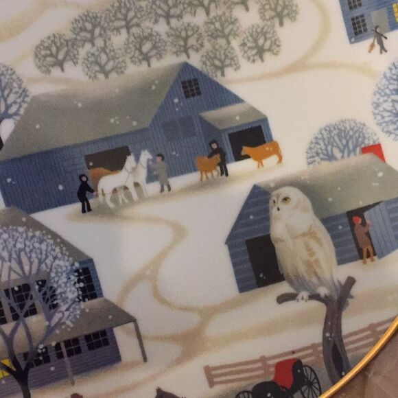 Betsy Bates Christmas Plate - Picture 2 of 7